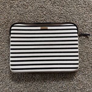 Kate Spade Striped Laptop Sleeve